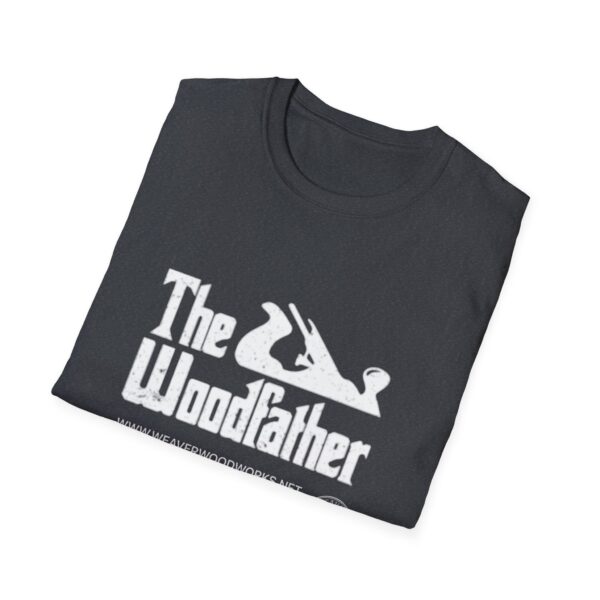 The Woodfather Unisex Softstyle T-Shirt - Perfect for Woodworking Enthusiasts - Image 48