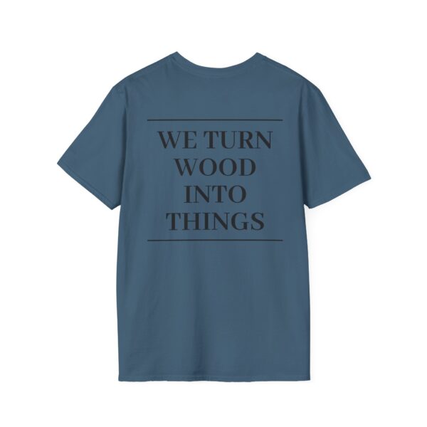 Unisex Softstyle T-Shirt with Tree Logo - Perfect for Woodworking Enthusiasts - Image 34