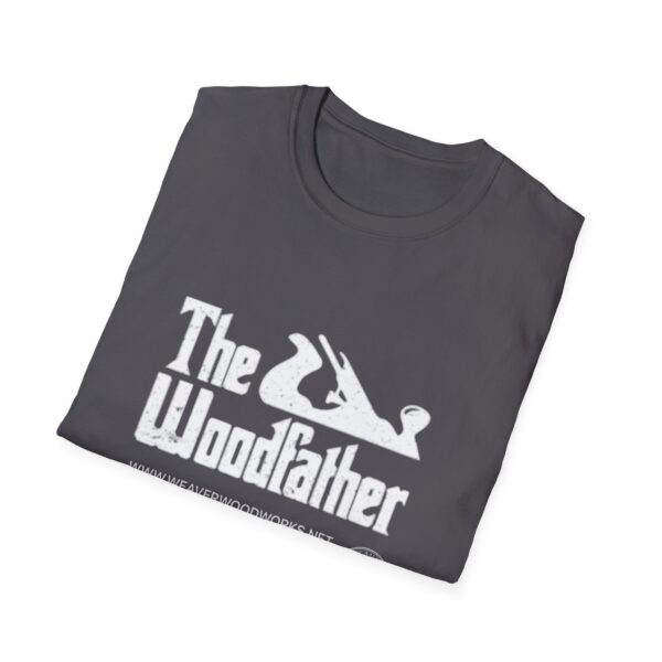 The Woodfather Unisex Softstyle T-Shirt - Perfect for Woodworking Enthusiasts - Image 44