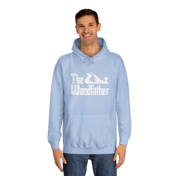 Unisex Woodworking Hoodie - The Woodfather Design - Image 15