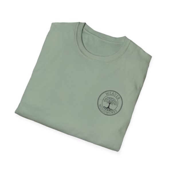 Unisex Softstyle T-Shirt with Tree Logo - Perfect for Woodworking Enthusiasts - Image 24