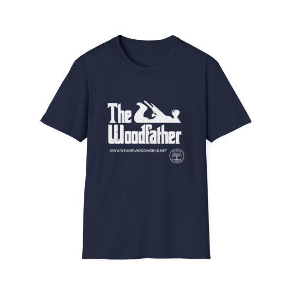 The Woodfather Unisex Softstyle T-Shirt - Perfect for Woodworking Enthusiasts - Image 49
