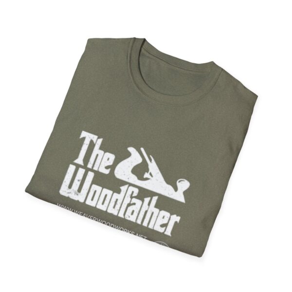 The Woodfather Unisex Softstyle T-Shirt - Perfect for Woodworking Enthusiasts - Image 8