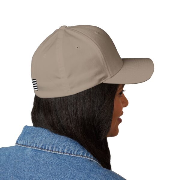 Embroidered Closed-Back Cap - Weaver Woodworks with Flag Patch - Image 8