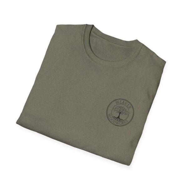 Unisex Softstyle T-Shirt with Tree Logo - Perfect for Woodworking Enthusiasts - Image 16