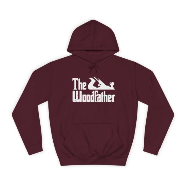 Unisex Woodworking Hoodie - The Woodfather Design - Image 25