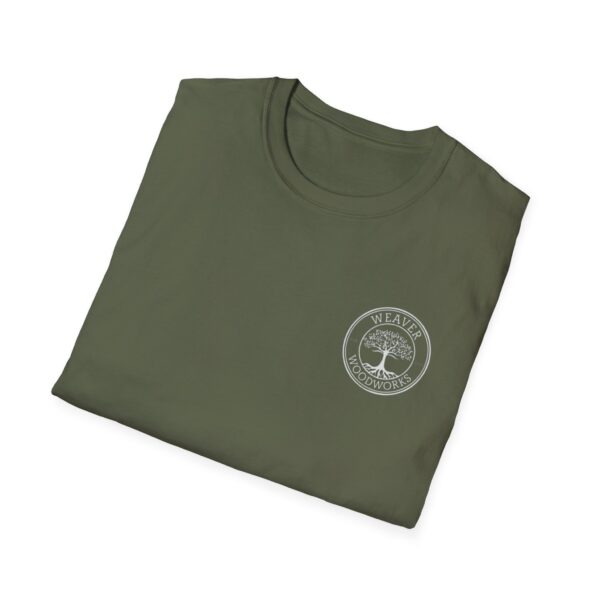 Unisex Softstyle T-Shirt with Tree Logo - Perfect for Woodworking Enthusiasts - Image 20