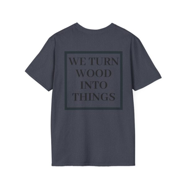 Unisex Softstyle T-Shirt with Tree Logo - Perfect for Woodworking Enthusiasts - Image 50