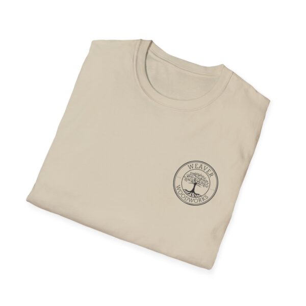 Unisex Softstyle T-Shirt with Tree Logo - Perfect for Woodworking Enthusiasts - Image 8