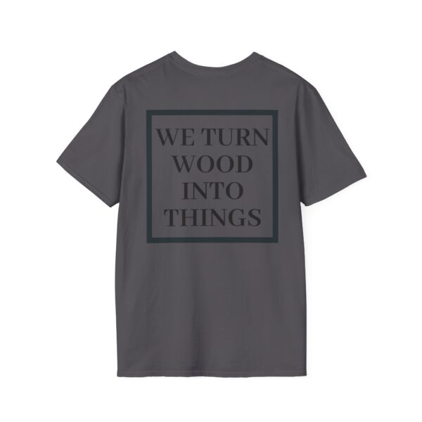 Unisex Softstyle T-Shirt with Tree Logo - Perfect for Woodworking Enthusiasts - Image 38