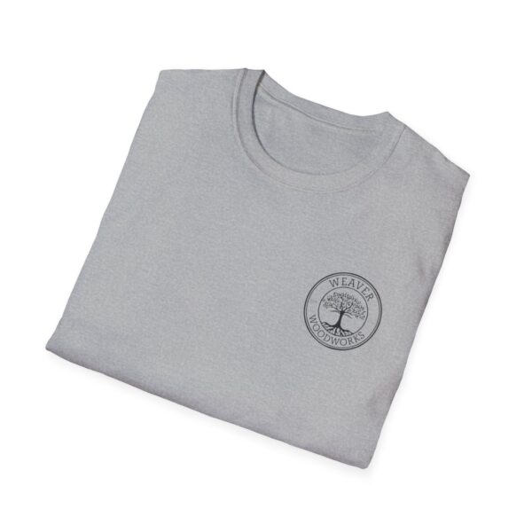 Unisex Softstyle T-Shirt with Tree Logo - Perfect for Woodworking Enthusiasts - Image 12