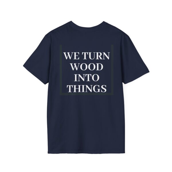Unisex Softstyle T-Shirt with Tree Logo - Perfect for Woodworking Enthusiasts - Image 46