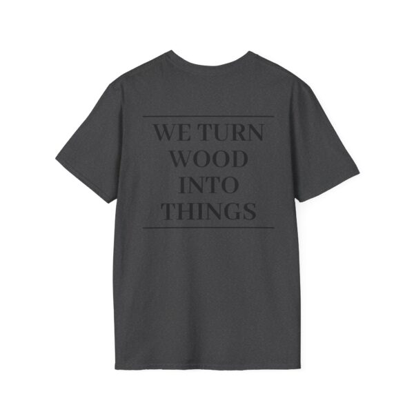 Unisex Softstyle T-Shirt with Tree Logo - Perfect for Woodworking Enthusiasts - Image 30