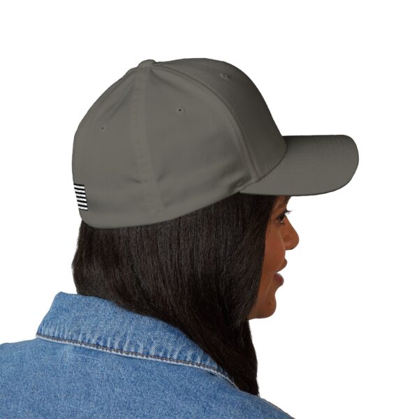 Embroidered Closed-Back Cap - Weaver Woodworks with Flag Patch - Image 12