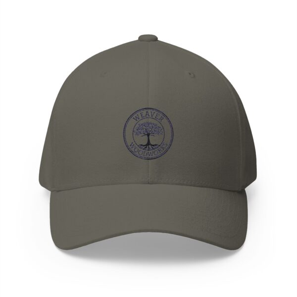 Embroidered Closed-Back Cap - Weaver Woodworks with Flag Patch - Image 9