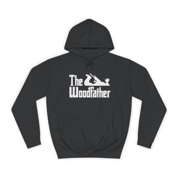 Unisex Woodworking Hoodie - The Woodfather Design