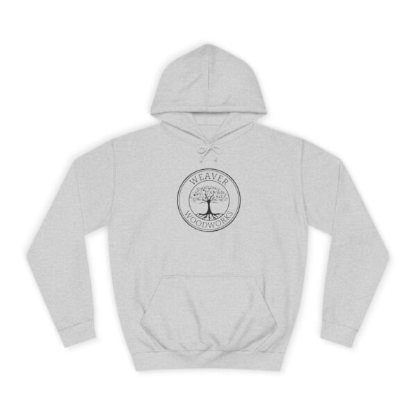 Inspirational Unisex College Hoodie - Weaver Woodworks Design