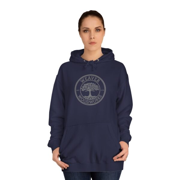 Inspirational Unisex College Hoodie - Weaver Woodworks Design - Image 20