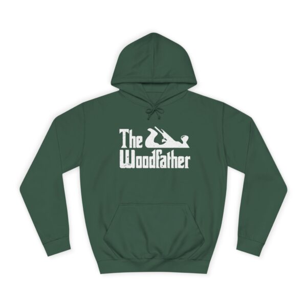 Unisex Woodworking Hoodie - The Woodfather Design - Image 9