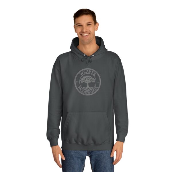 Inspirational Unisex College Hoodie - Weaver Woodworks Design - Image 11