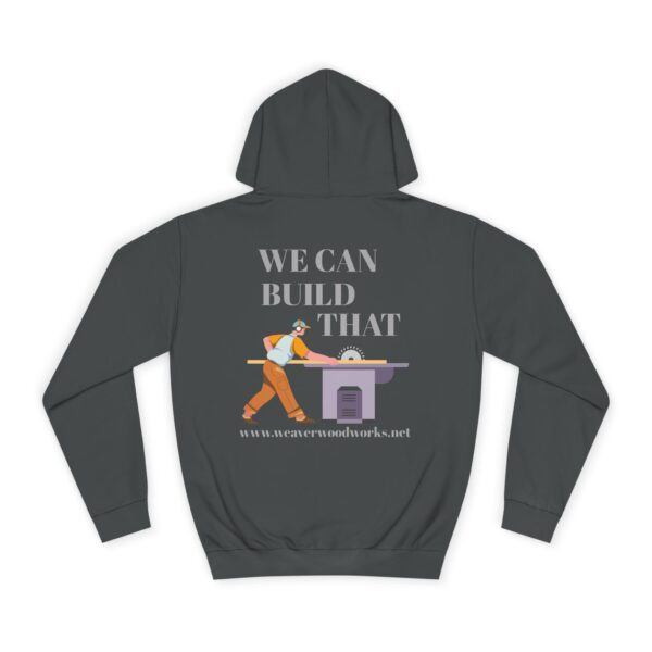 Inspirational Unisex College Hoodie - Weaver Woodworks Design - Image 10