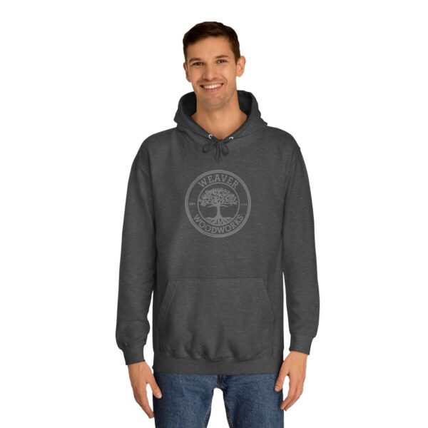 Inspirational Unisex College Hoodie - Weaver Woodworks Design - Image 23