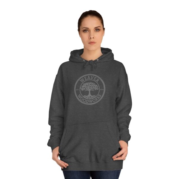 Inspirational Unisex College Hoodie - Weaver Woodworks Design - Image 24