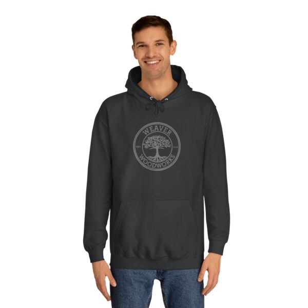 Inspirational Unisex College Hoodie - Weaver Woodworks Design - Image 7