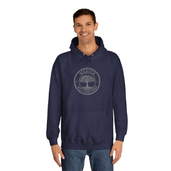 Inspirational Unisex College Hoodie - Weaver Woodworks Design - Image 19