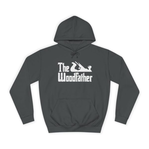 Unisex Woodworking Hoodie - The Woodfather Design - Image 5