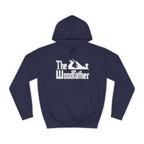 Unisex Woodworking Hoodie - The Woodfather Design - Image 17